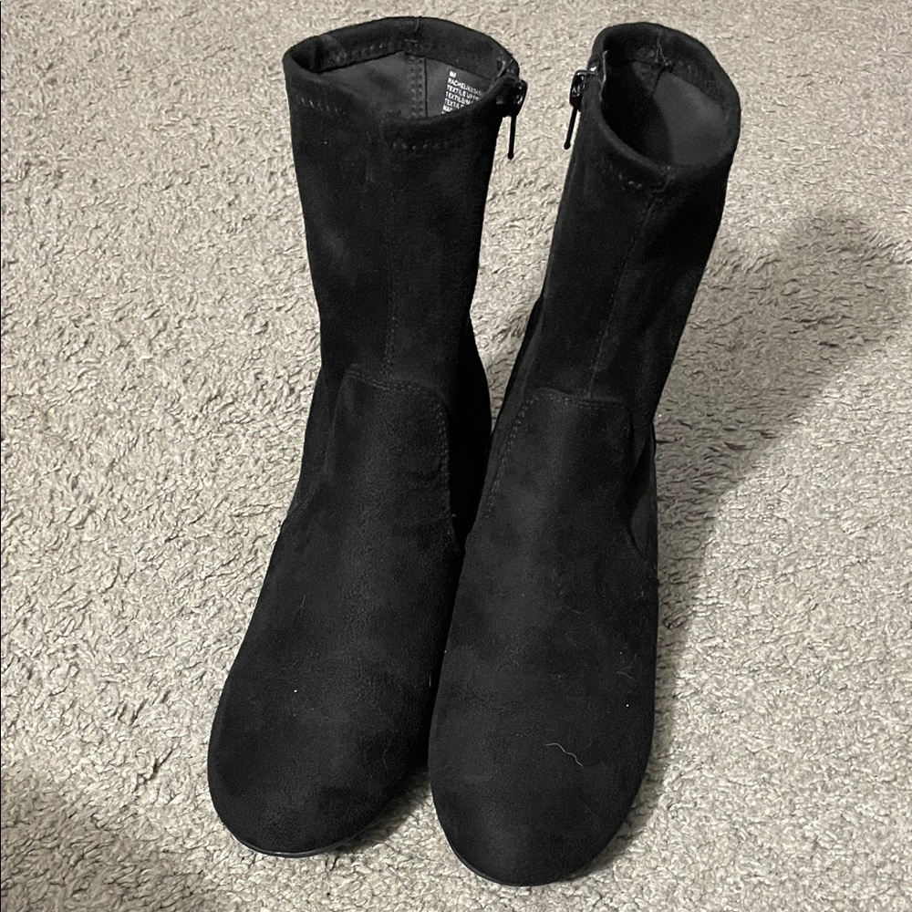 Kensie Rachel Faux Suede Zip up Bootie